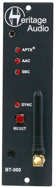 Heritage Audio BT-500 Bluetooth Streaming Receiver Module, Front