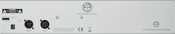 Heritage Audio Lang PEQ-2 Mono Program Equalizer, New, Action Position Back