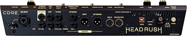 HeadRush Core Multi-FX Amp Modeler and Vocal Processor, New, Action Position Back