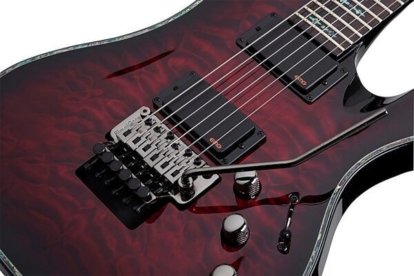 Schecter Hellraiser 006FR Electric Guitar, with Floyd Rose Tremolo, Bridge
