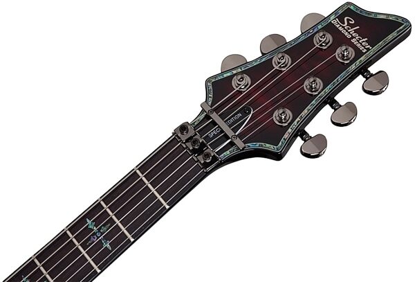 Schecter Hellraiser 006FR Electric Guitar, with Floyd Rose Tremolo, Headstock