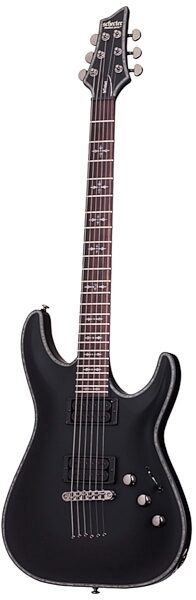 Schecter Hellraiser C-1 Passive Electric Guitar, Satin Black