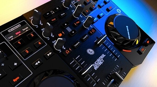Hercules DJ Control Instinct DJ Controller, Top