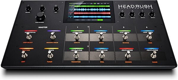 HeadRush Looperboard Performance Looper and Effects Processor Pedal, Action Position Back-