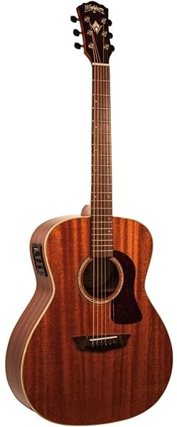 Washburn Heritage 100 Series HG120SWEK Grand Auditorium Acoustic-Electric Guitar (with Case), Alt