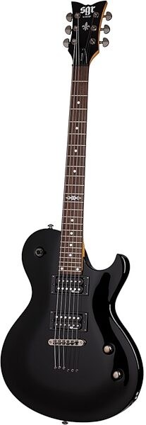 SGR by Schecter Solo 6 Electric Guitar with Gig Bag, Gloss Black