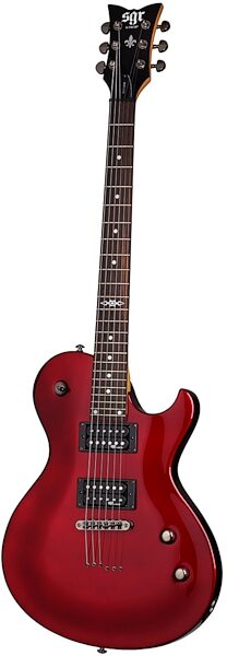 SGR by Schecter Solo 6 Electric Guitar with Gig Bag, Metallic Red