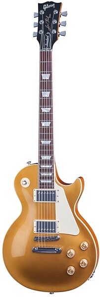 Gibson 2016 HP Les Paul Standard Electric Guitar (with Case), Gold Top