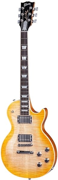 Gibson 2017 HP Les Paul Traditional Electric Guitar (with Case), Antique Burst