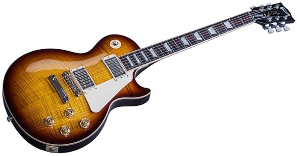 Gibson 2016 HP Les Paul Traditional Premier Electric Guitar (with Case), Desert Burst Closeup
