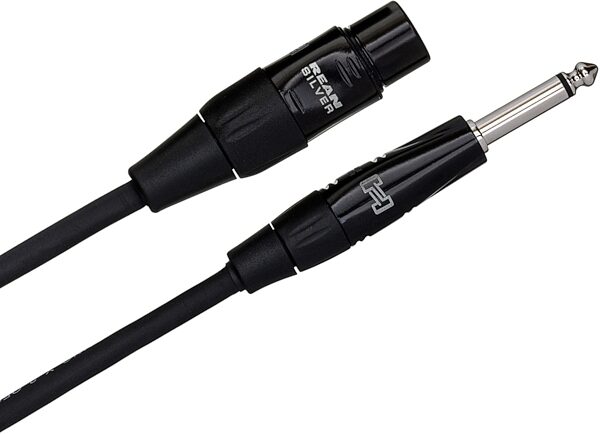 Hosa HMIC-HZ Pro Microphone Cable XLR3-F to 1/4", 25 foot, Action Position Back