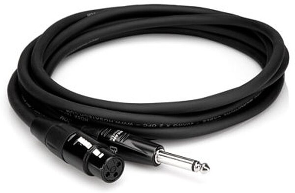 Hosa HMIC-HZ Pro Microphone Cable XLR3-F to 1/4", 5 foot, Action Position Back