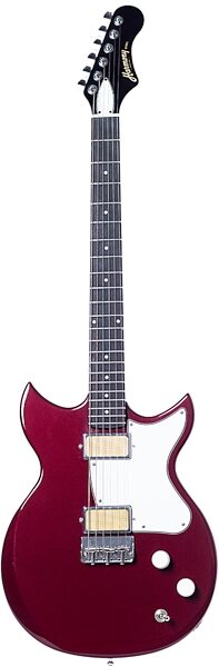 Harmony Rebel Electric Guitar with Ebony Fretboard (with Gig Bag), Action Position Back