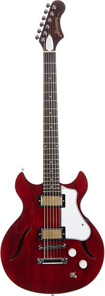 Harmony Comet Electric Guitar, Ebony Fingerboard (with Gig Bag), Main