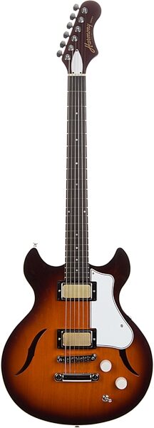 Harmony Comet Electric Guitar, Ebony Fingerboard (with Gig Bag), Action Position Back