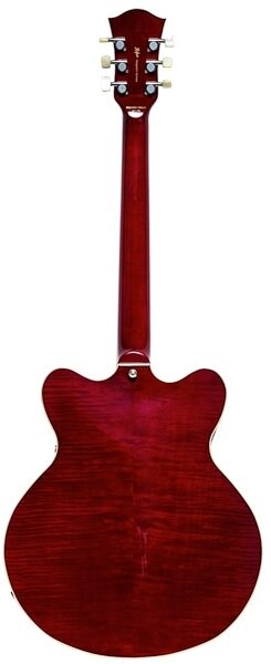 Hofner HCT-VTH Verythin CT Electric Guitar (with Case), Cherry Red Back