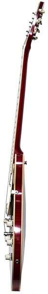 Hofner HCT-VTH Verythin CT Electric Guitar (with Case), Cherry Red Left Side
