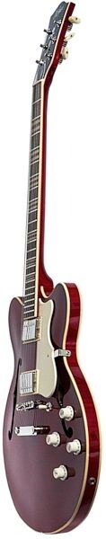 Hofner HCT-VTH Verythin CT Electric Guitar (with Case), Cherry Red Left Angle