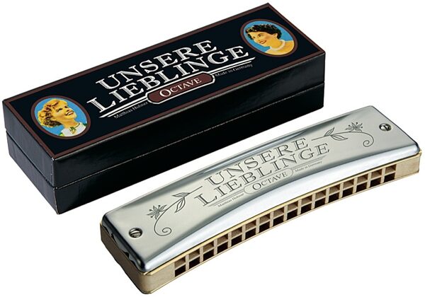 Hohner M61950 Unsere Lieblinge Harmonica, Key of G, view