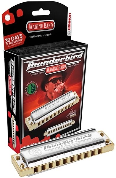 Hohner Thunderbird Low-Tuned Harmonica, Key of C, Main