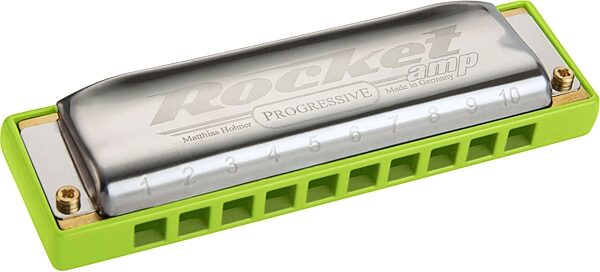 Hohner Rocket Amp Harmonica, Propack C, G, A-Major, Action Position Back