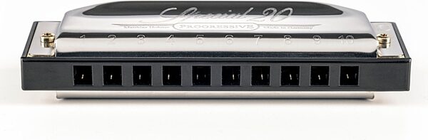 Hohner SPC20 Special 20 Harmonica, Key of A, Action Position Back