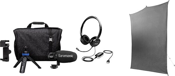 Saramonic Home Base Professional AV Telecommuter Kit, New, Kit Contents