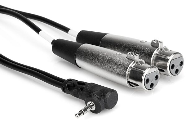 Hosa 1/8" to Dual XLR Female Stereo Breakout Cable, 2 foot, CYX-402F, Main