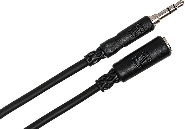 Hosa MHE Female TRS 1/8" to Male TRS 1/4" Headphone Adapter Cable, 25 foot, MHE-325, Main