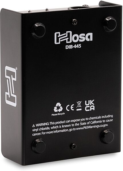 Hosa SideKick DIB-445 Active Direct Box, New, Action Position Back