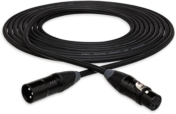 Hosa DMX-400 Series Cable, 5 foot, DMX-405, Action Position Front