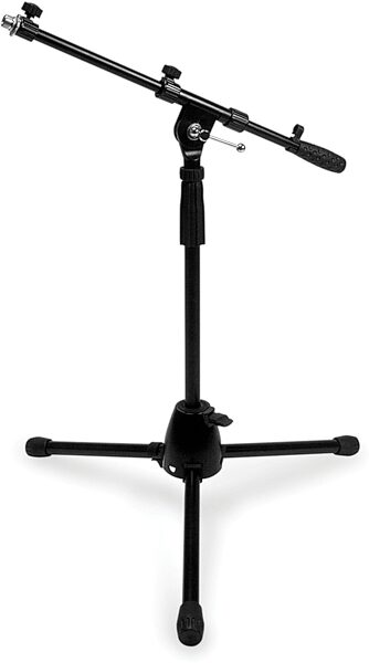 Hosa MSB-382 Tripod Base Short Microphone Stand, Black, Action Position Back