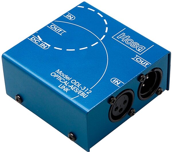 Hosa ODL-312 S/PDIF Optical to AES/EBU Digital Audio Interface, New, Action Position Back