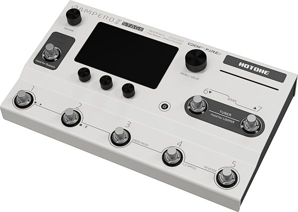 Hotone Ampero II Stage Amp Modeler Effects Processor, New, Action Position Back