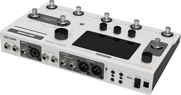 Hotone Ampero II Stage Amp Modeler Effects Processor, New, Action Position Back