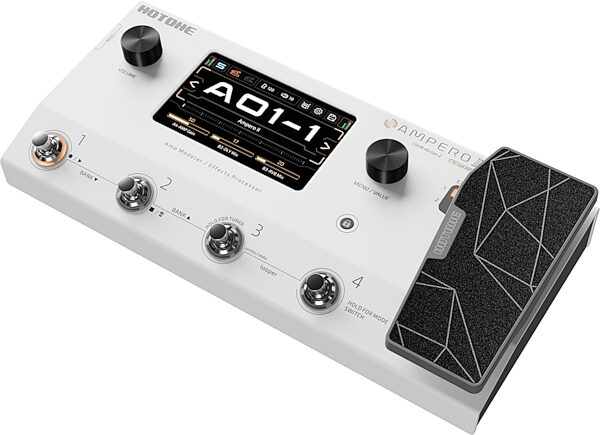 Hotone Ampero II Amp Modeler and Effects Processor, New, Action Position Back
