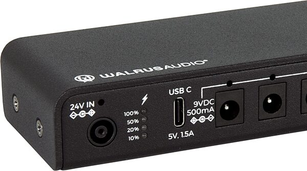 Walrus Audio Canvas Power HP Plus Link, New, Action Position Back