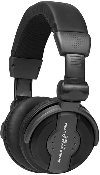American Audio HP550 DJ Headphones, Black