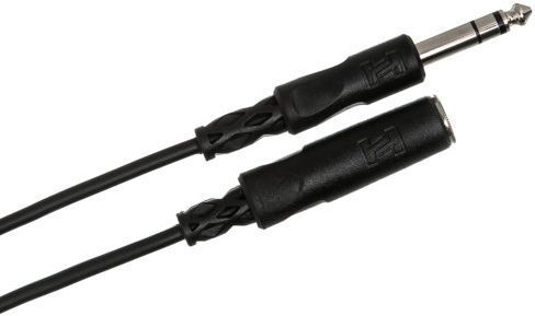 Hosa HPE-300 Straight Headphone Extension Cable, 25 foot, HPE-325, Detail