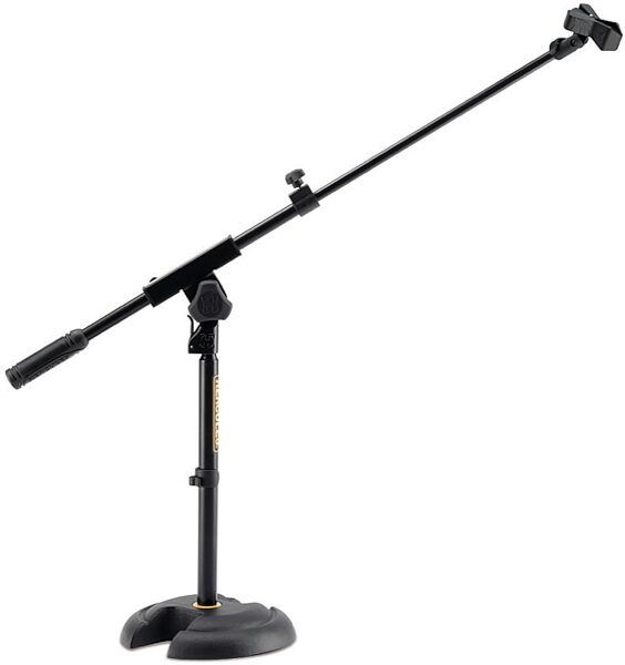 Hercules MS120B H-Base Low Profile Boom Microphone Stand, New, view