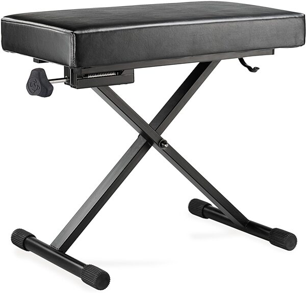Hercules KB200B EZ Height Adjustable Keyboard Bench, New, Action Position Back