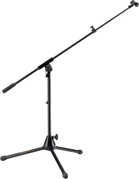 Hercules MS540B Low Profile Mic Stand with Telescoping Boom, New, Action Position Back