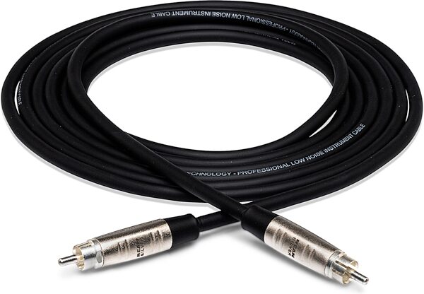 Hosa Pro Unbalanced Interconnect Cable, REAN RCA to Same, 3 foot, Action Position Back
