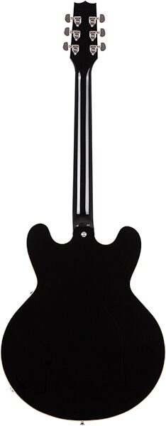 Heritage Standard H-535 Semi-Hollowbody Electric Guitar, Ebony, Action Position Back