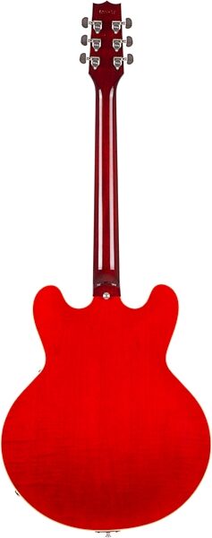 Heritage Standard H-530 Hollowbody Electric Guitar, Transparent Cherry, Action Position Back