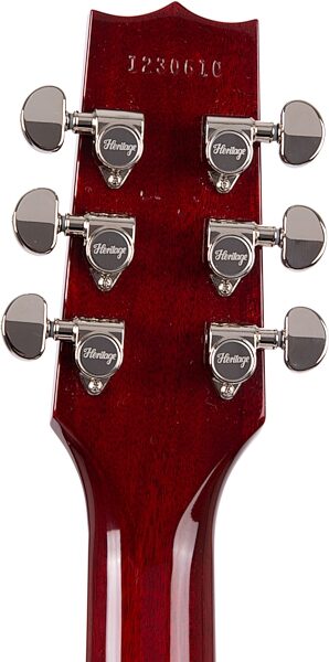Heritage Standard H-530 Hollowbody Electric Guitar, Transparent Cherry, Action Position Back