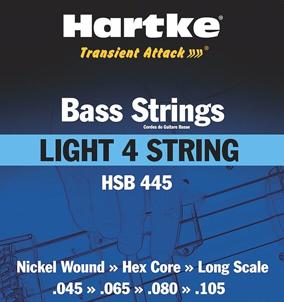 Hartke SB15 Bass Gig Pack Electric Bass Package, Strings