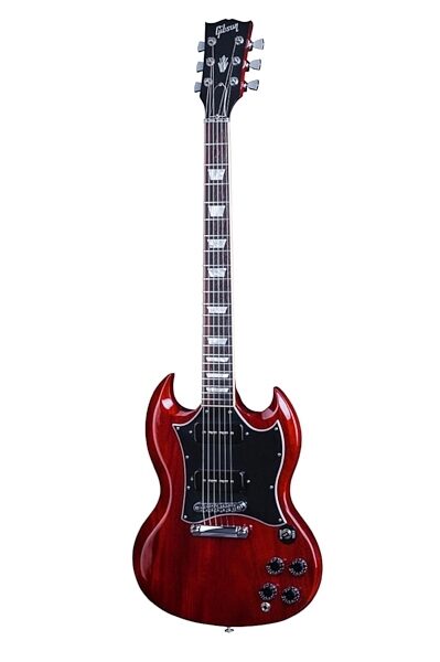 Gibson 2016 HP SG Standard P-90 Electric Guitar (with Case), Heritage Cherry