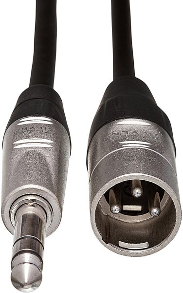 Hosa HSX-000 Pro Balanced REAN 1/4 Inch TRS to XLR Male Interconnect Cable, 50 foot, Action Position Back