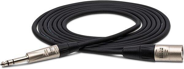 Hosa HSX-000 Pro Balanced REAN 1/4 Inch TRS to XLR Male Interconnect Cable, 50 foot, Action Position Back